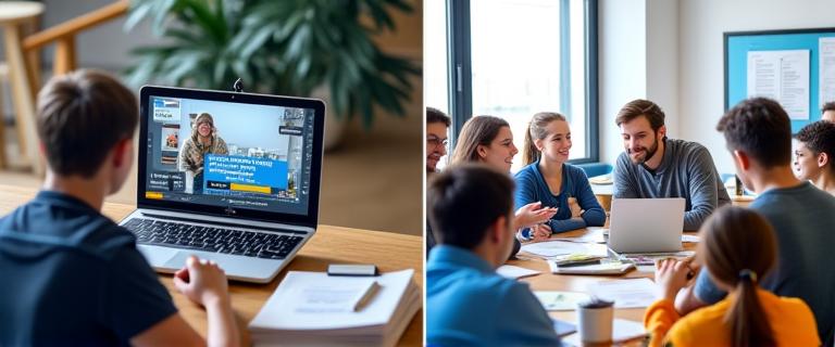 Hybrid German Classes - Online and In-Person in Vienna